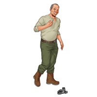 Gun Runner Character Capt Holloway