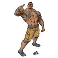 Gun Runner Character Tui
